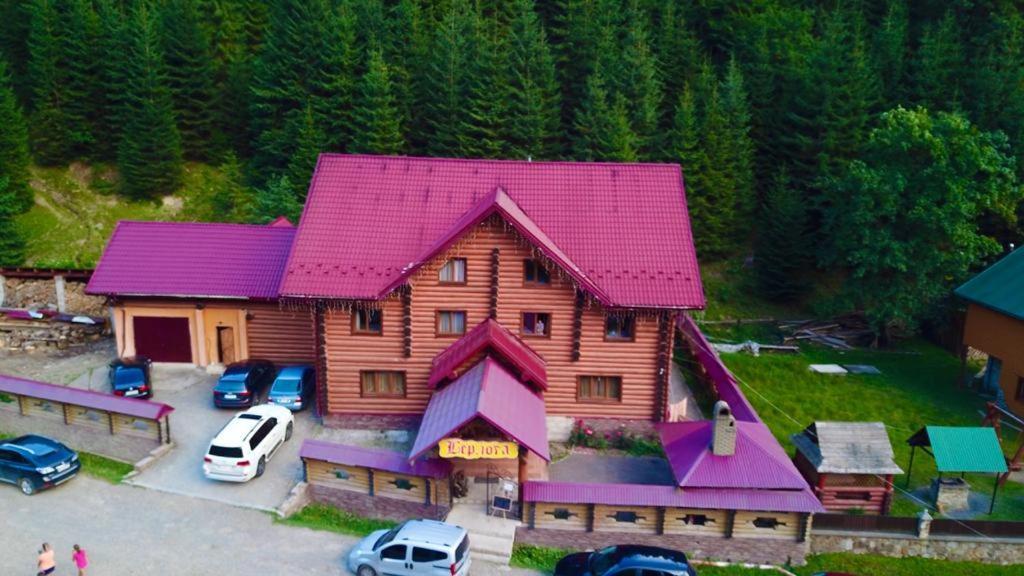 Hotel Berloga-Sinevir Синевирская Поляна Экстерьер фото
