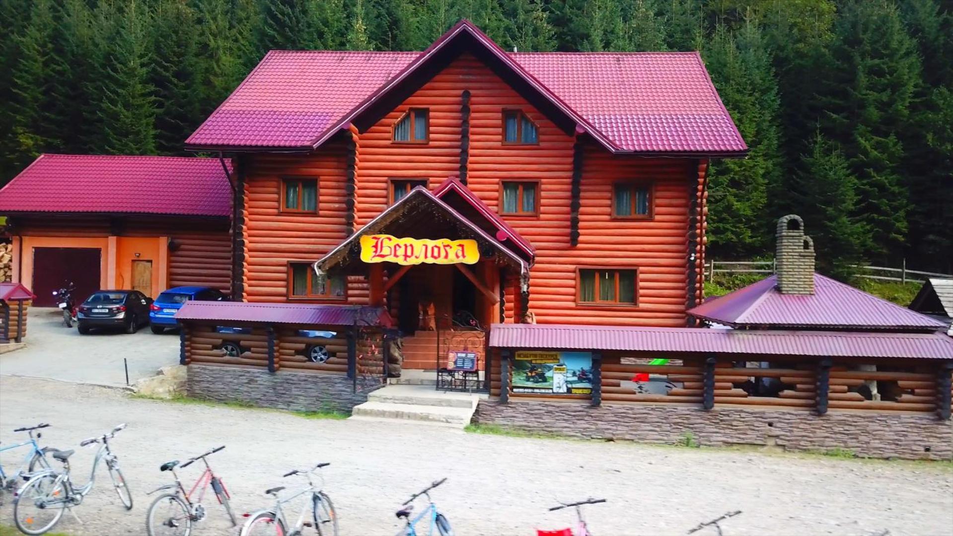 Hotel Berloga-Sinevir Синевирская Поляна Экстерьер фото